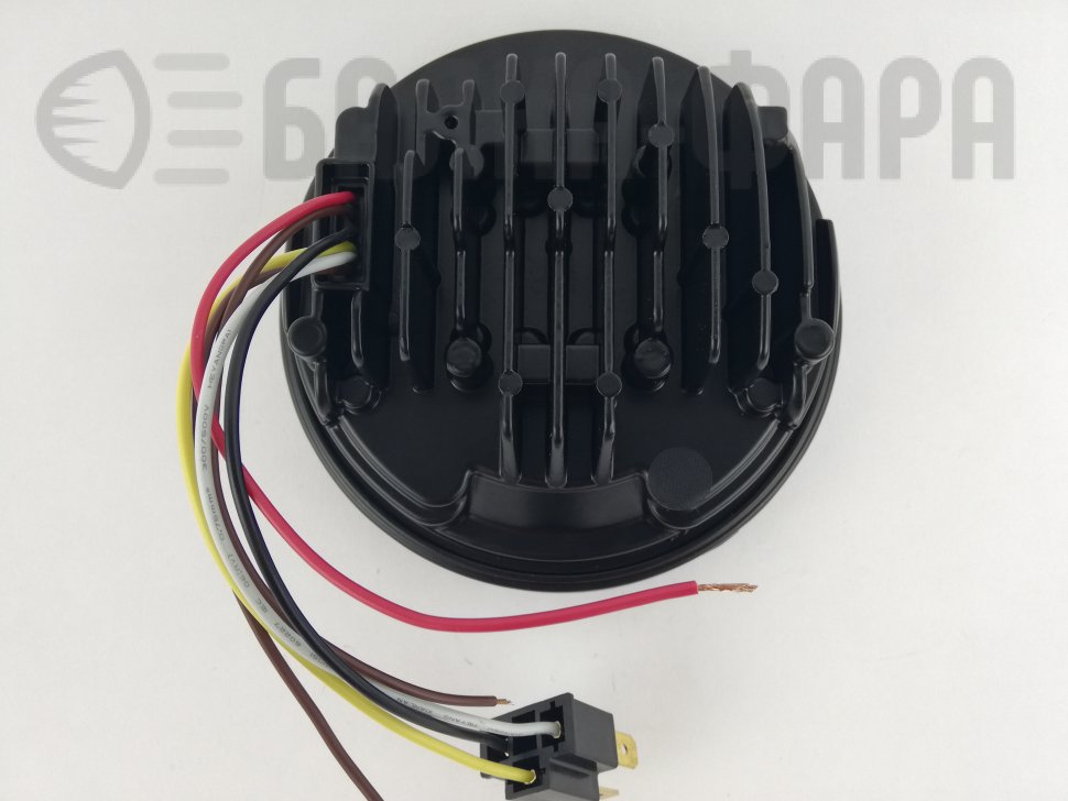 Фара светодиодная 5.75 дюймов, черная