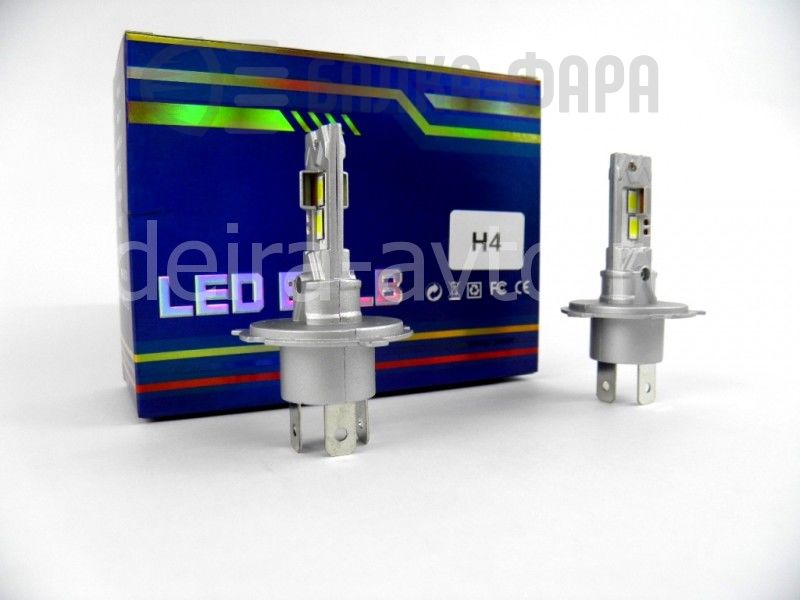 Лампы светодиод X36 H4 12-24v 18W 1800lm 2 шт