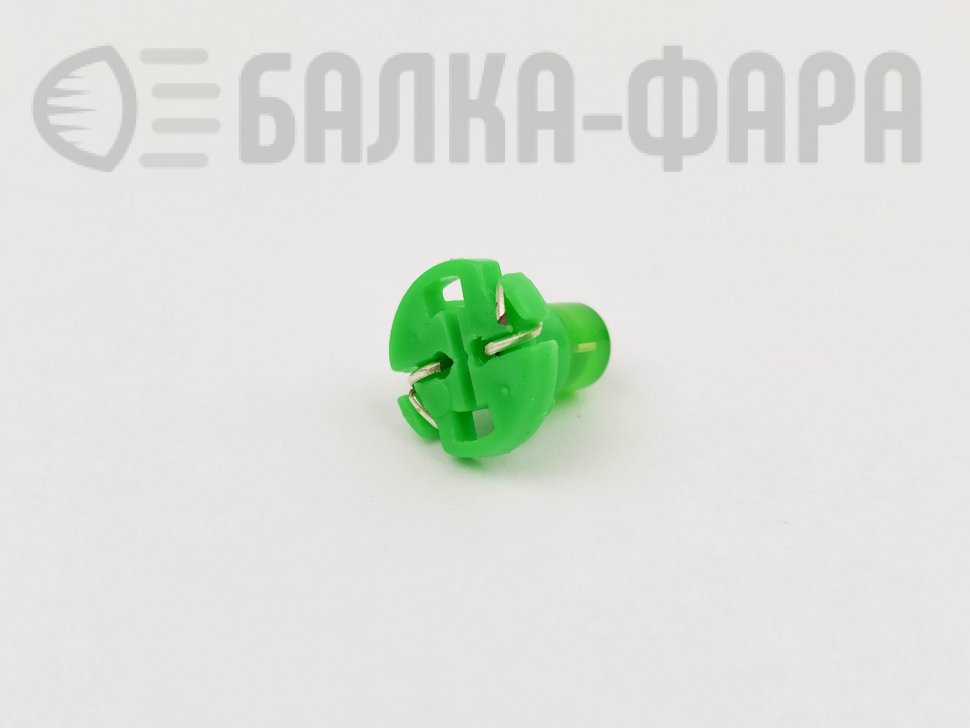 Лампа с/д t-4.2  green
