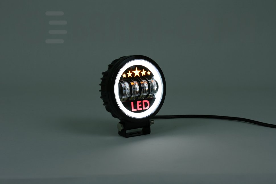 Фара светодиодная, СТГ с ДХО, MS15